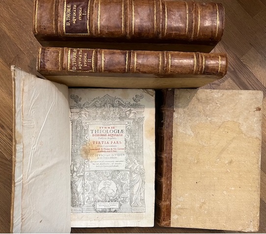 Summae theologiae D. Thomae Aquinatis Doctoris Angelici. Prima pars; Prima secundae et secunda secundae; Secunda secundae Summae theologiae; Tertia pars cum commentariis